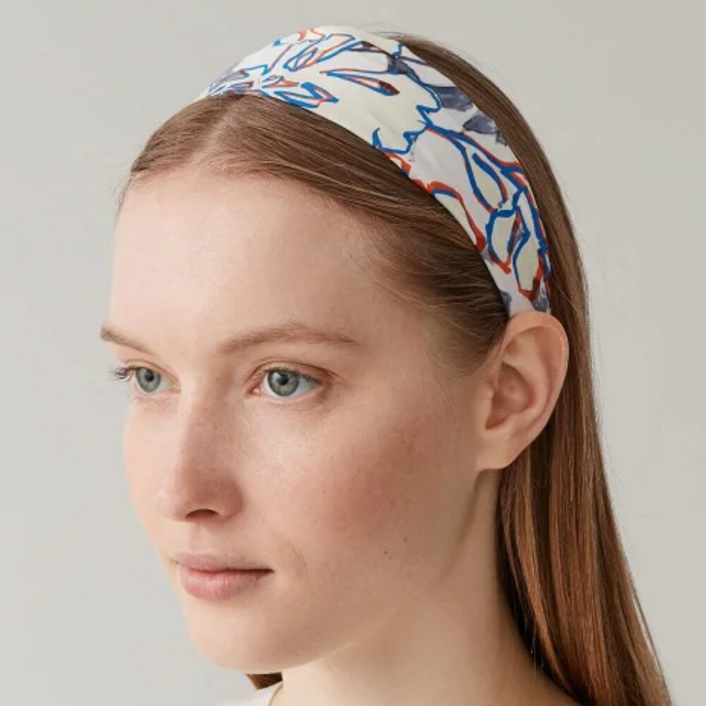 COS Silk-Covered Headband